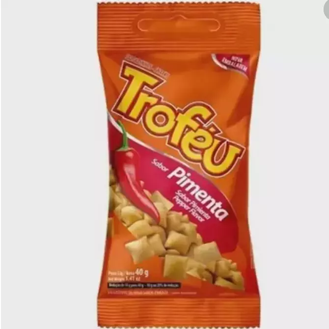 Salgadinho pimentado