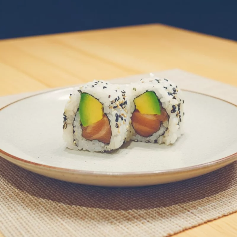 Salmon to aguacate