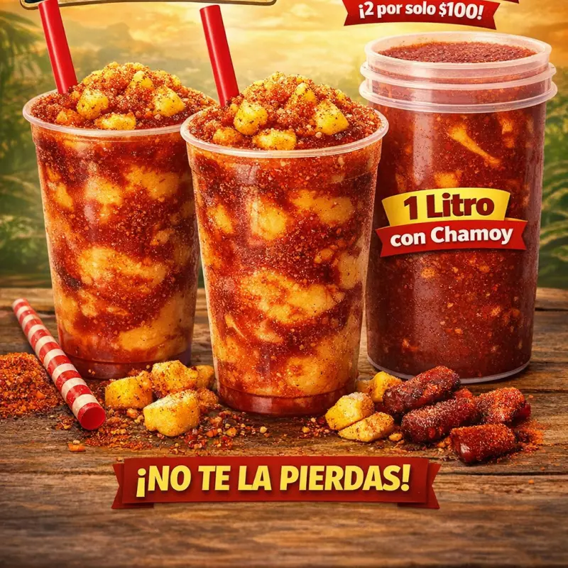2 mangonadas 1 lt