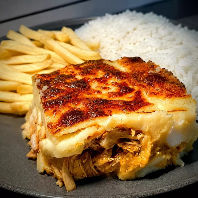 Terça(Escondidinho de Frango)