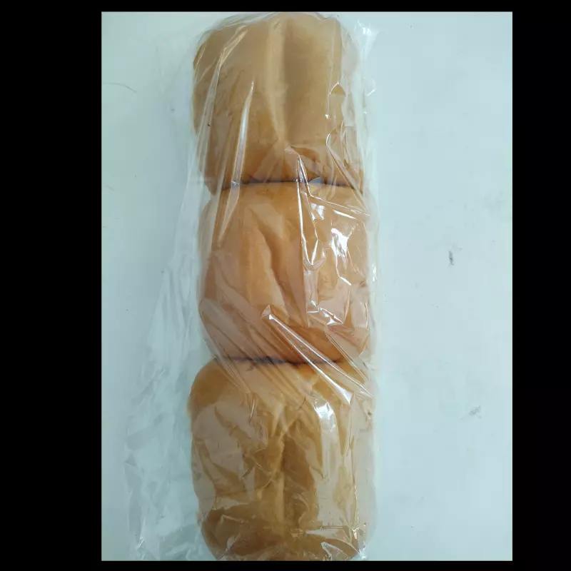 Pão de Hambúrguer (c/ 3 pães)