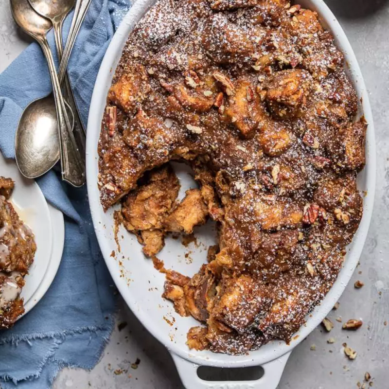 Budín de pan estilo jamaiquino