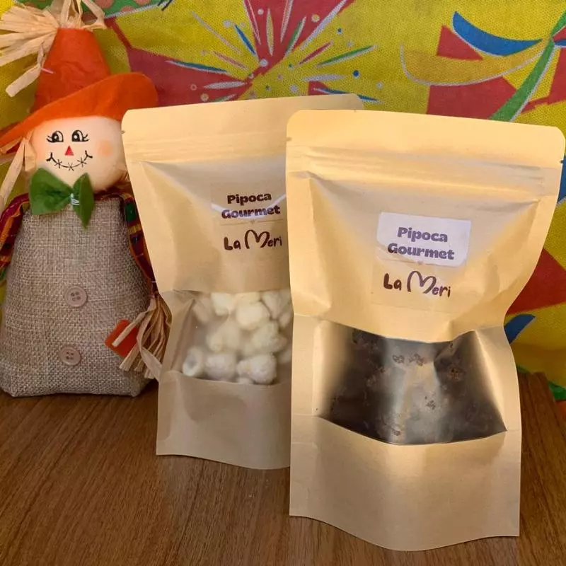 Pipoca gourmet 80g - saquinho zip