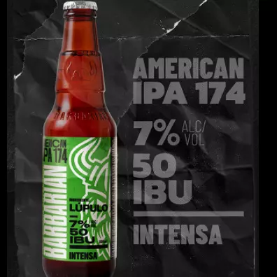 AMERICAN IPA 174 CERVEZA ARTESANAL
