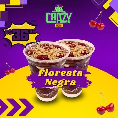 Promo Floresta Negra (500 ml)😍