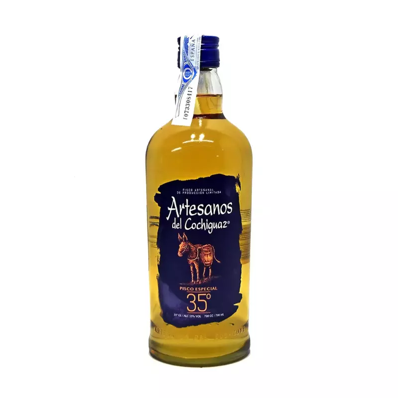 Pisco Artesanos del Cochiguaz 35°700