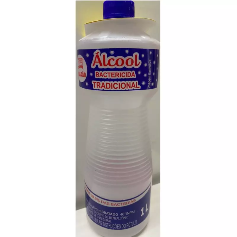 Álcool Bactericida Tradicional 1L
