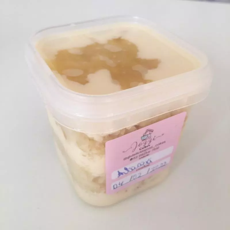 Bolo no pote sabor ninho/abacaxi