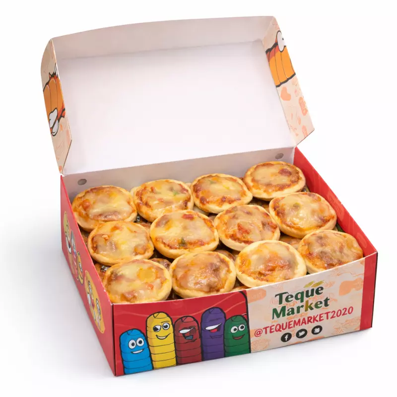 15 MINI PIZZAS LISTAS