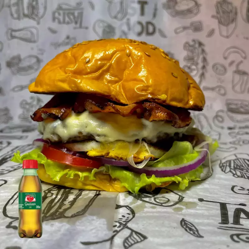 Burguer - X-Bacon + Refri
