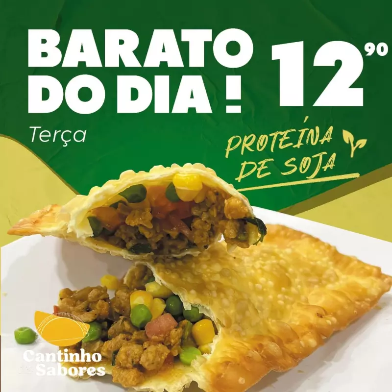 Quarta-feira - Proteína de soja