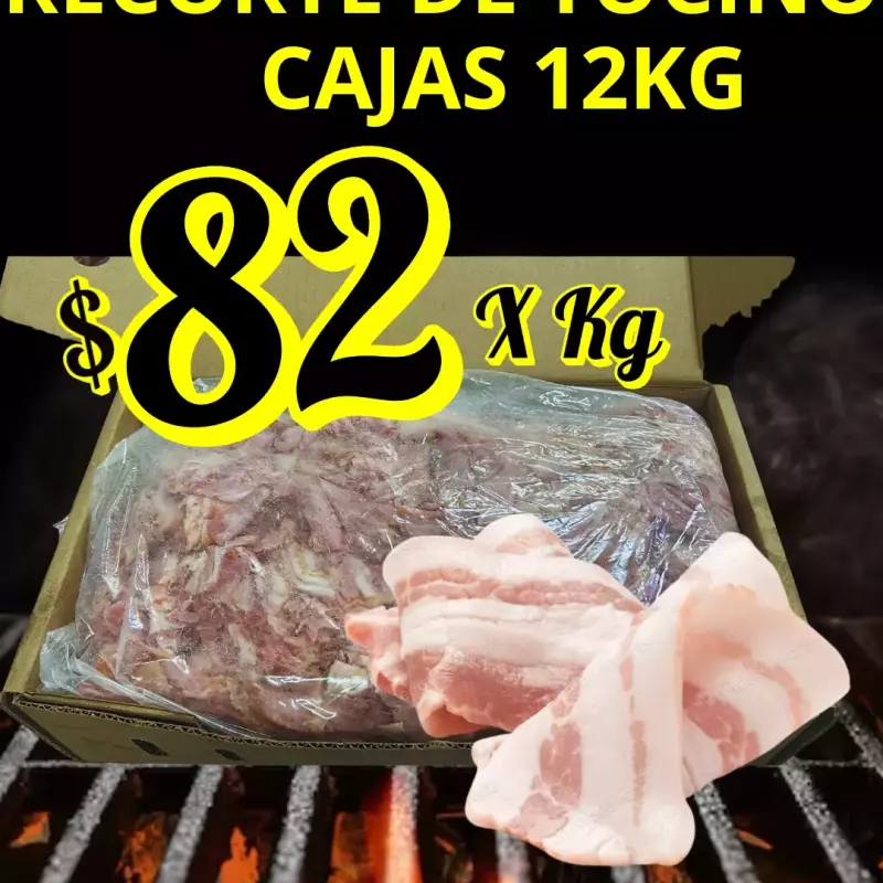 Recorte de Tocino 12kg