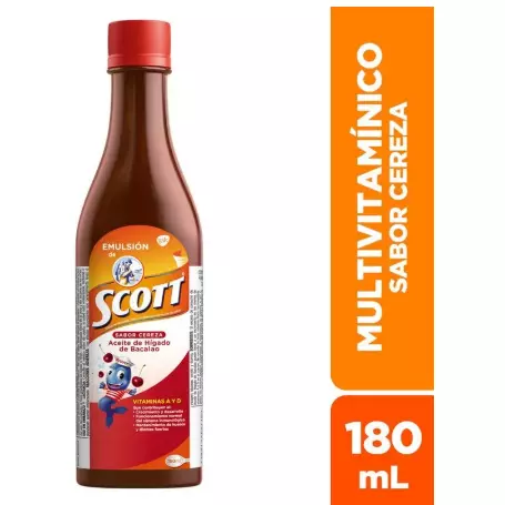EMULSION SCOTT CEREZA 180 ML