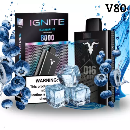 IGNITE V80 BLUEBERRY ICE