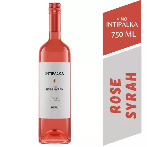 VINO ROSE SYRAH INTIPALKA 750 ML
