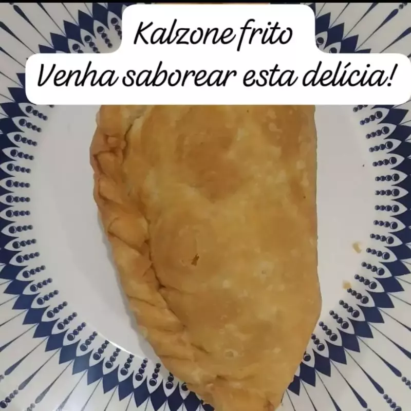 Kalzone de Frango Catupiry