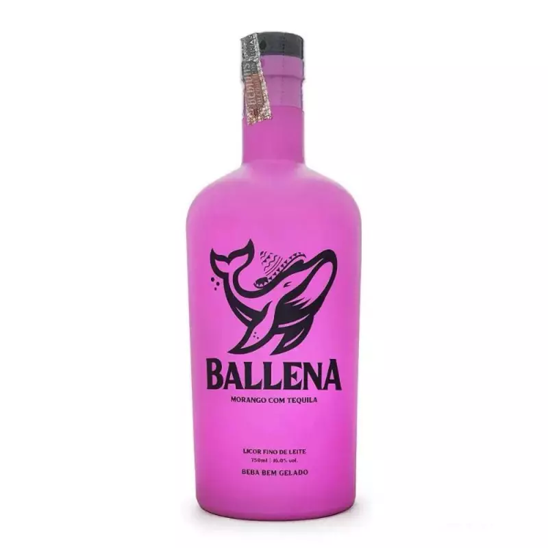 Licor Ballena Morango 750ml