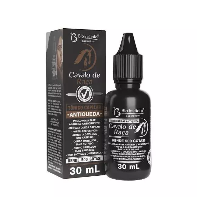Tônico capilar Cavalo de raça 30ml