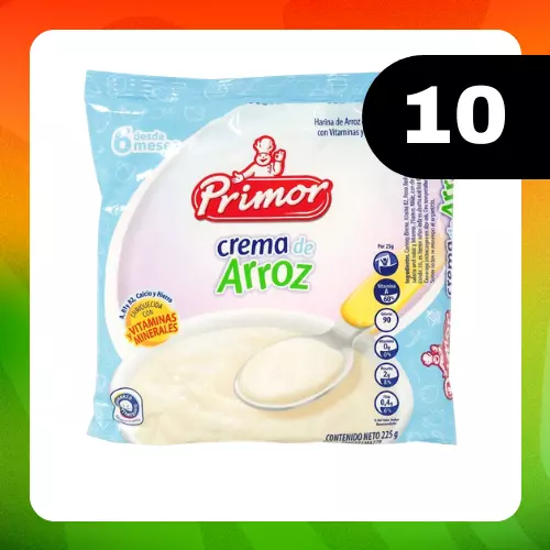 Medio Bulto Primor Crema Arroz 225g