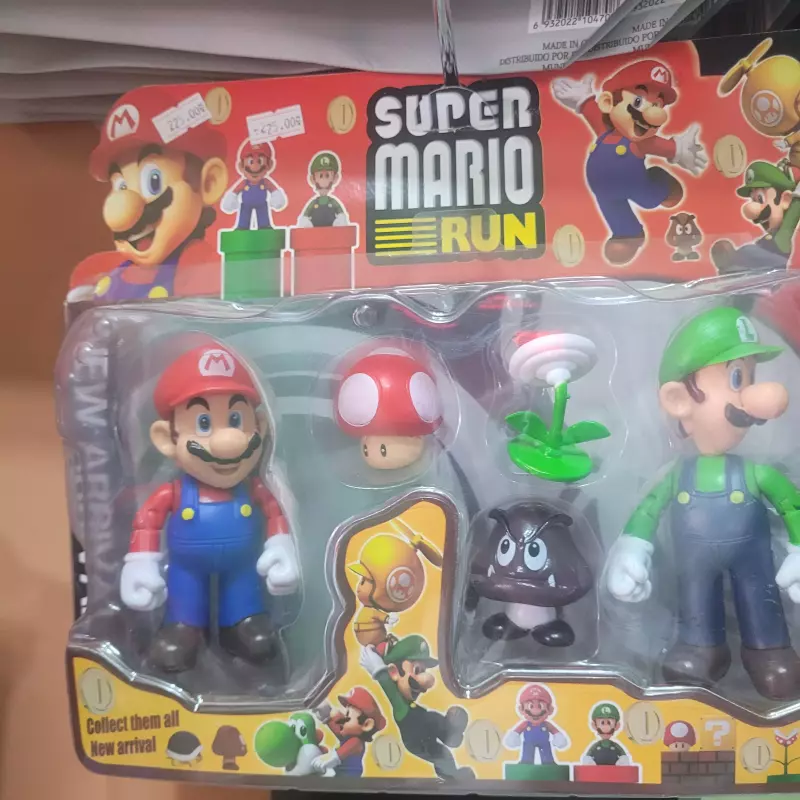 Super Mario run: set personajes