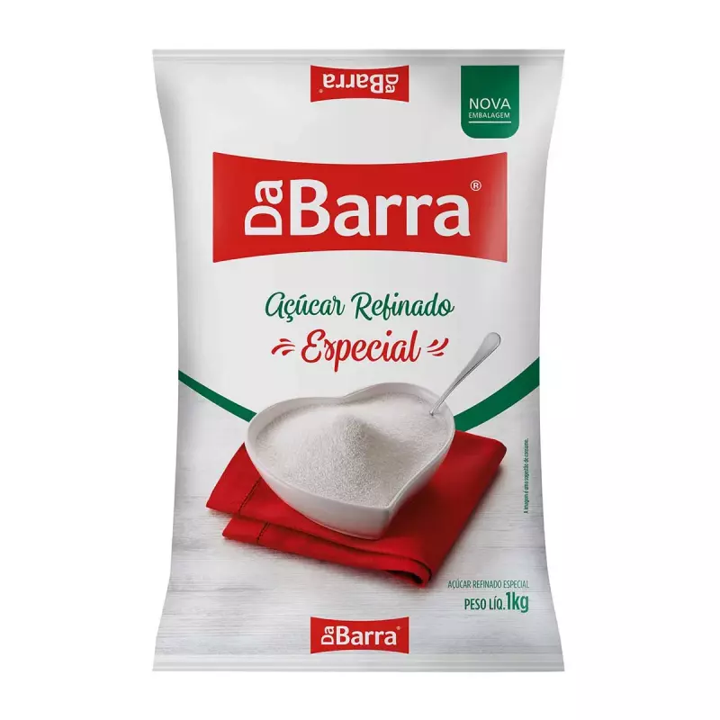 Açucar Refinado da Barra 1Kg
