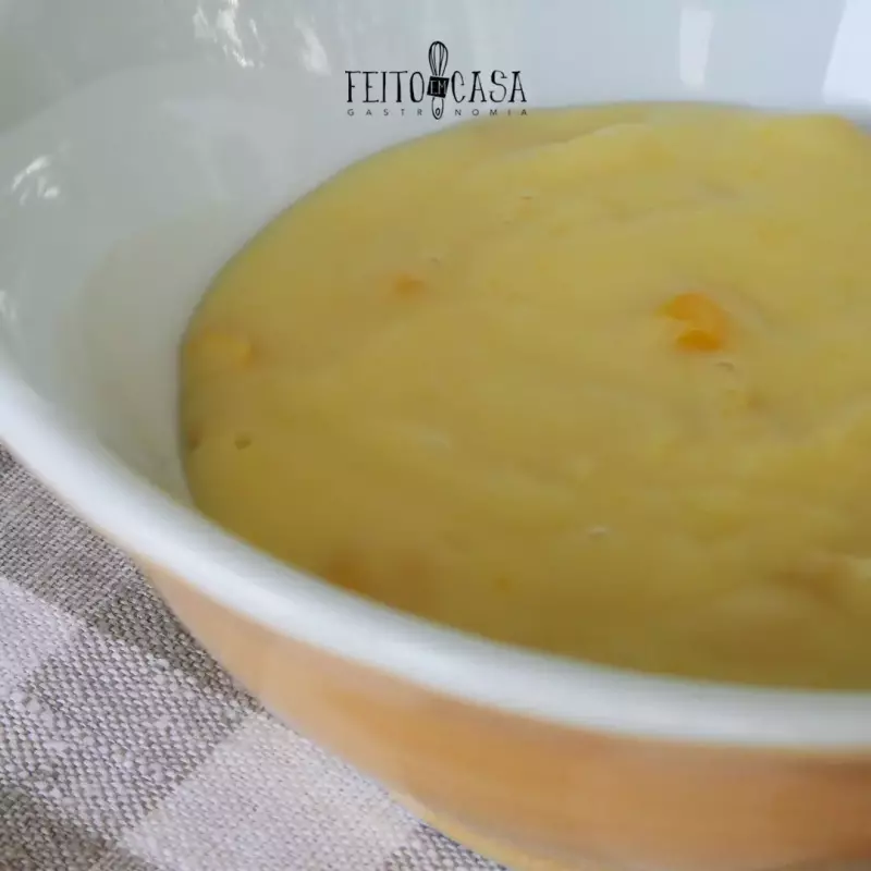 Creme de milho verde