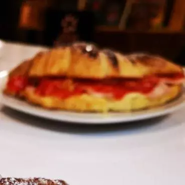 Croissant al estilo hawai