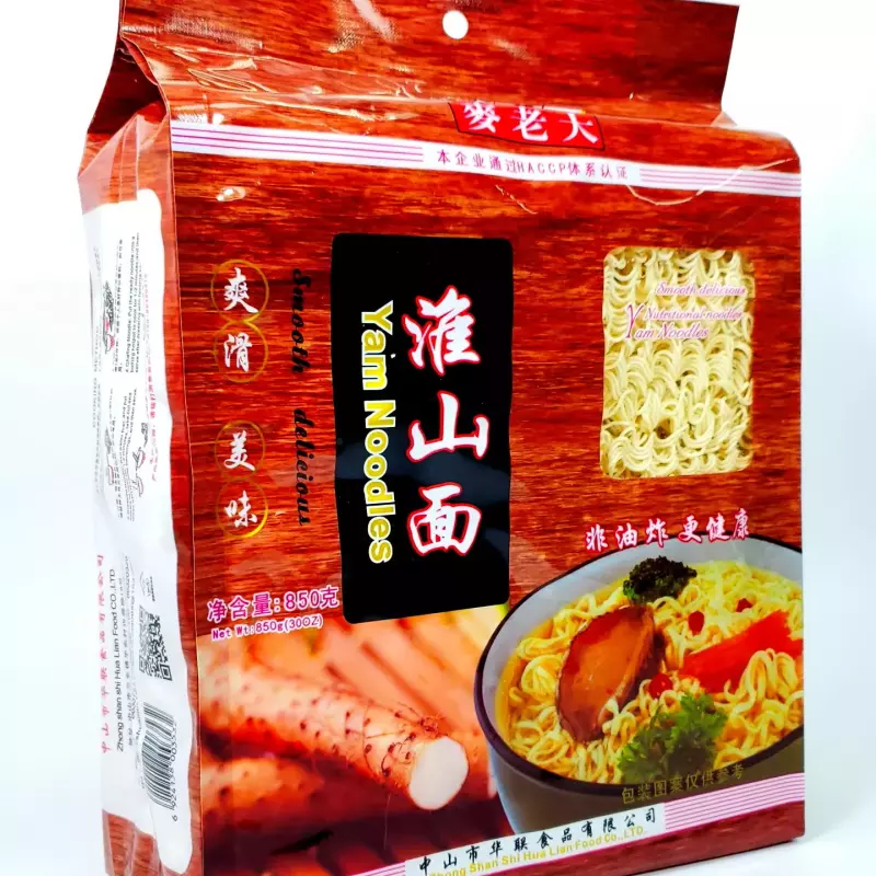 麦老大淮山面 fideo waisan
