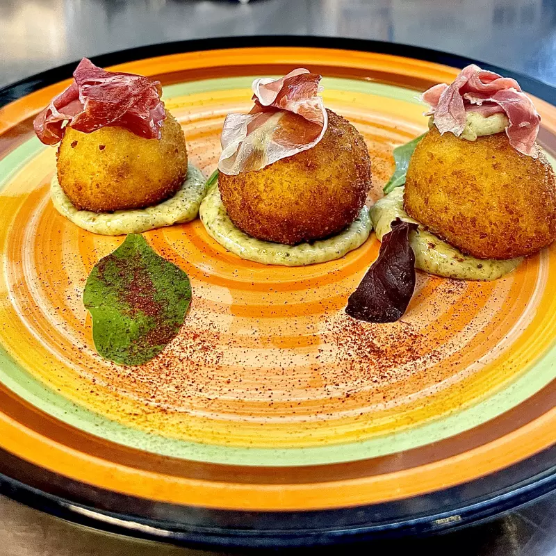 ARANCINIS TRES QUESOS