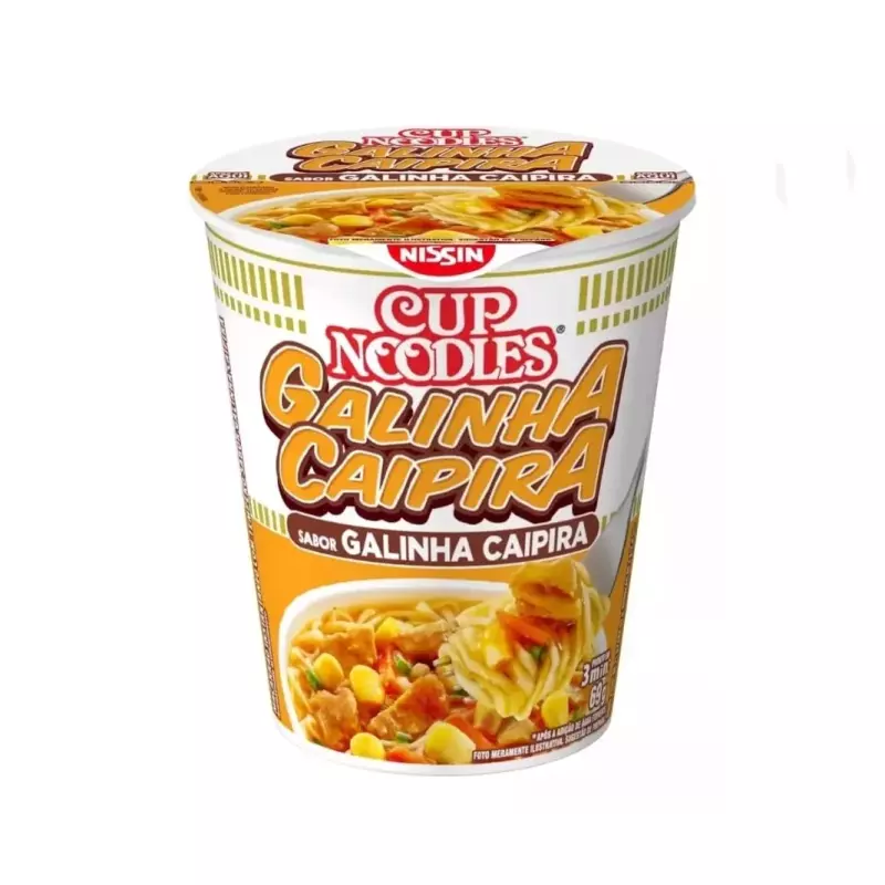 Cup Noodles Galinha Caipira 68g