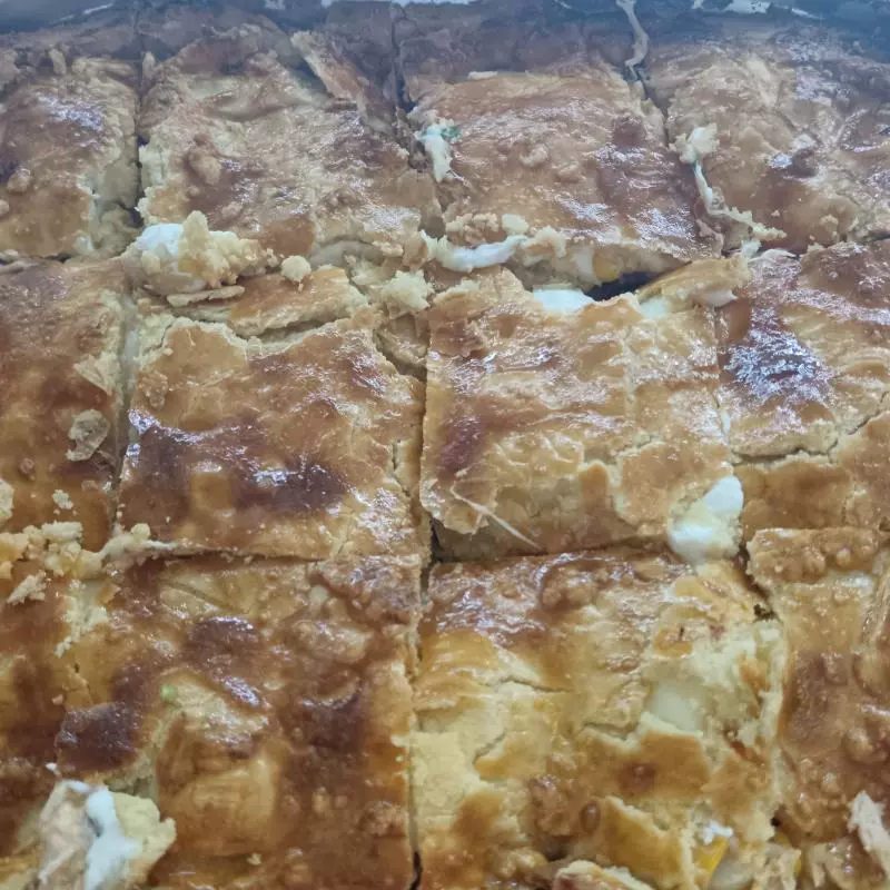 Empadão de frango com requeijão