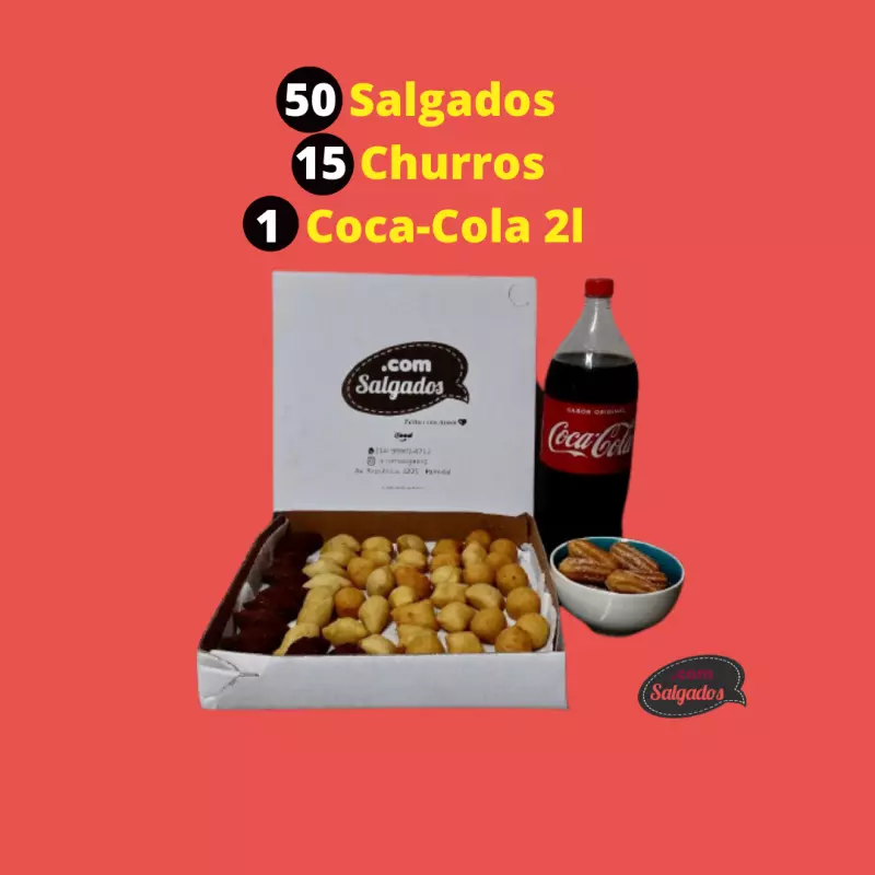 Para nós 5! (com 15 churros)