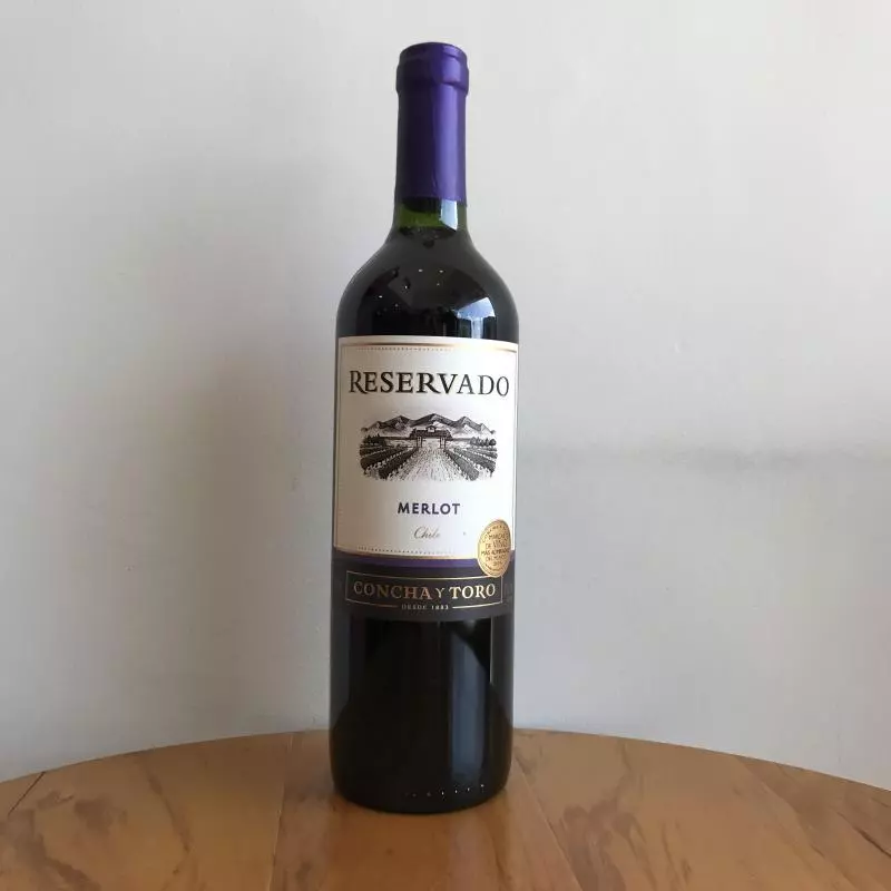 Vinho Merlot Tinto Meio Seco