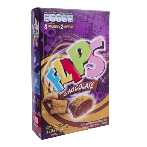 Flips Chocolate (Caja) 220g