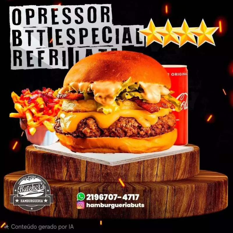 Opressor, Batata Esp P, Refri Lata