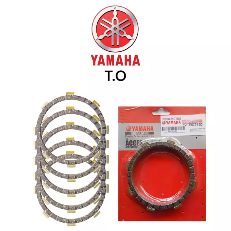 DISCO CLUTCH YBR/XTZ125/DT125 MV 5P
