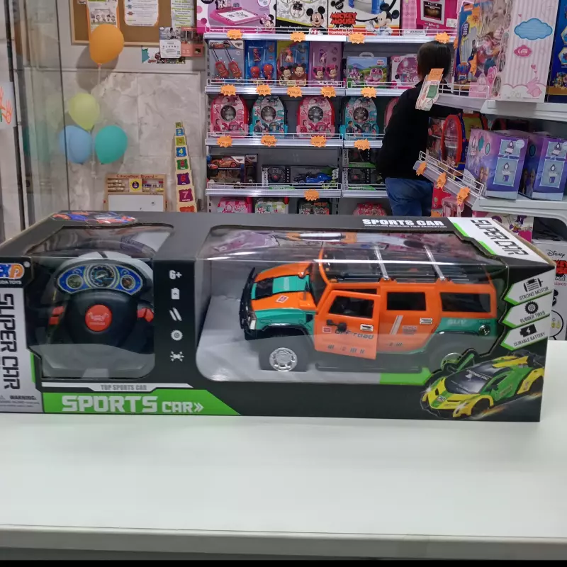 Camioneta Control Remoto Naranja