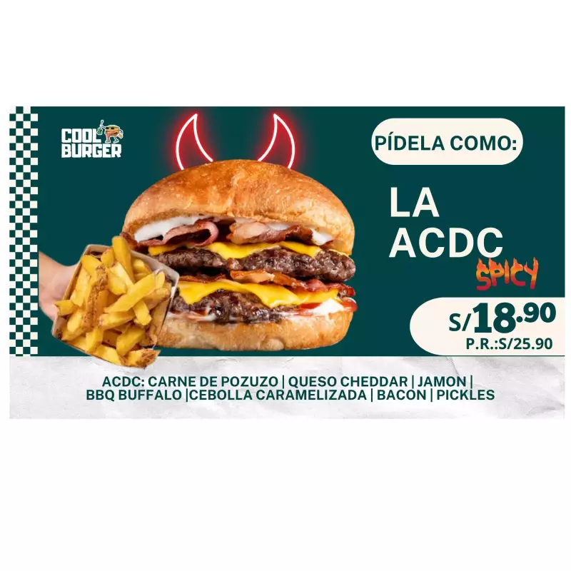 LA ACDC | INCLUYE PAPAS