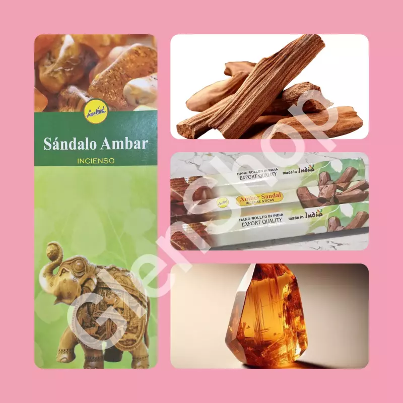 Incienso sándalo ambar