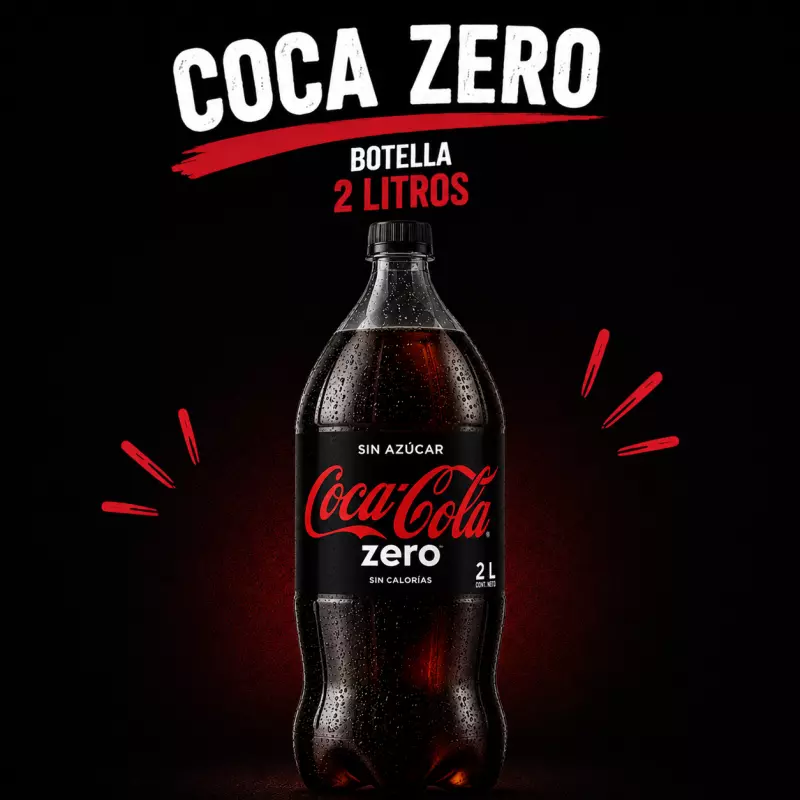 Coca Cola Zero 2L