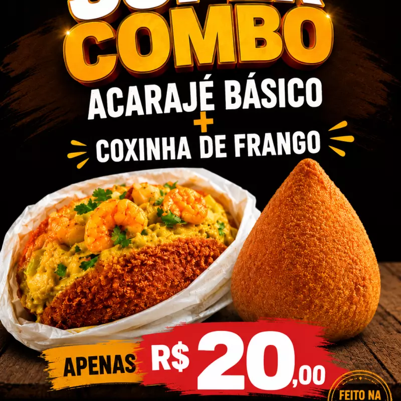 Básico + Coxinha