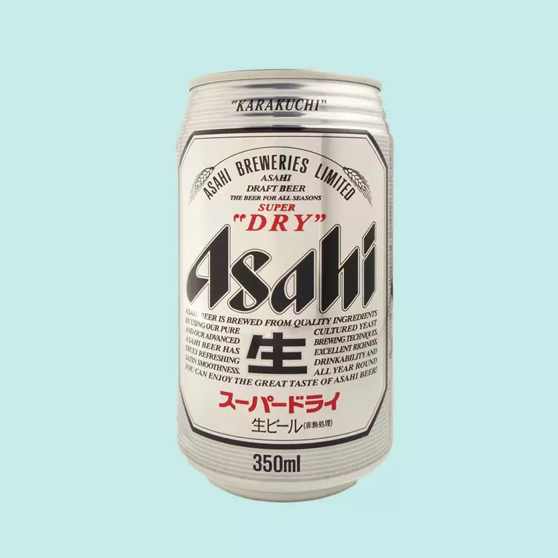 Cerveza japonesa Asahi