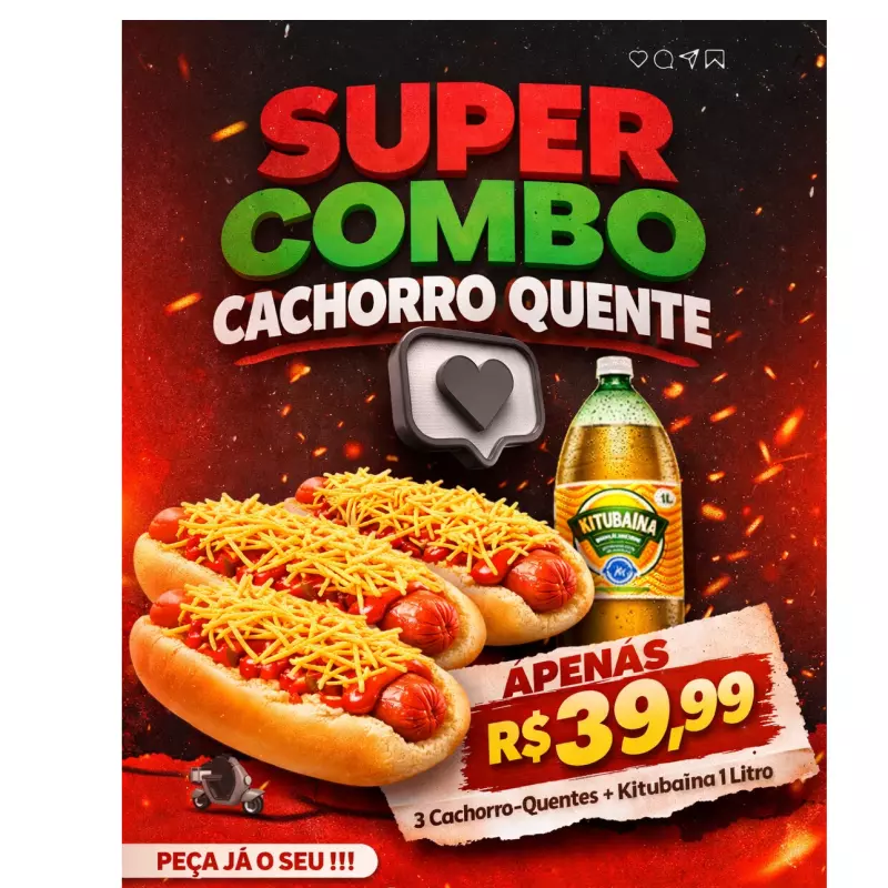 SUPER COMBO CACHORRO QUENTE