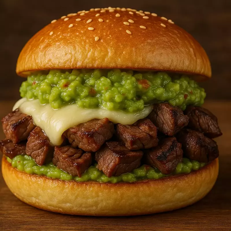 Burger Arrachera Lovers+ Papas