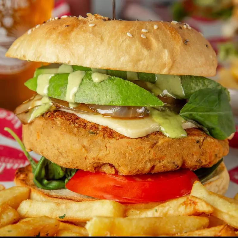 HAMBURGUESA HAPPY COW
