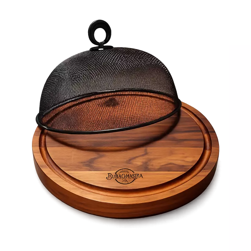 -1325-PORTA QUEIJO ENVERNIZADO$87.10