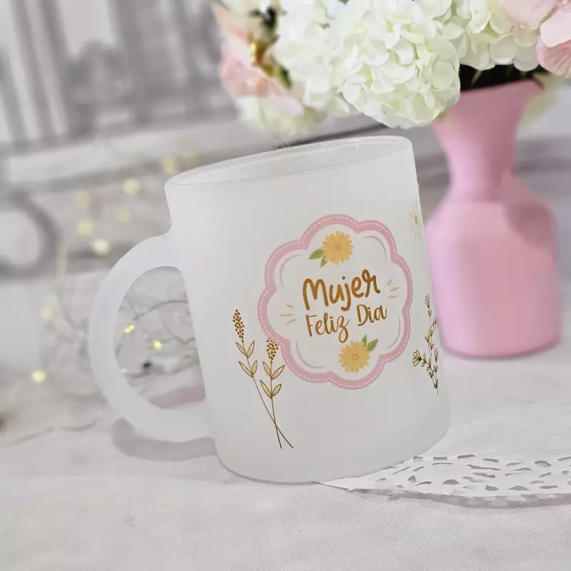 Mug Opalizado 11 oz  mujer
