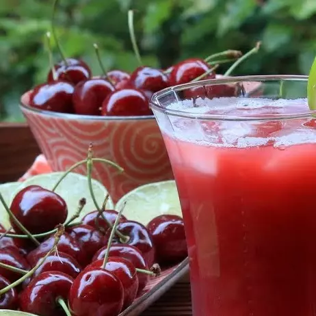Limonada natural de cherry.