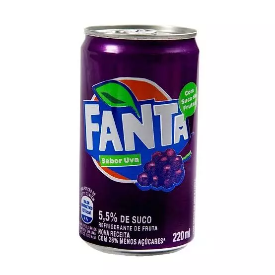 Fanta uva lata
