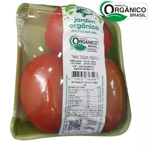 Tomate Orgânico Bandeja